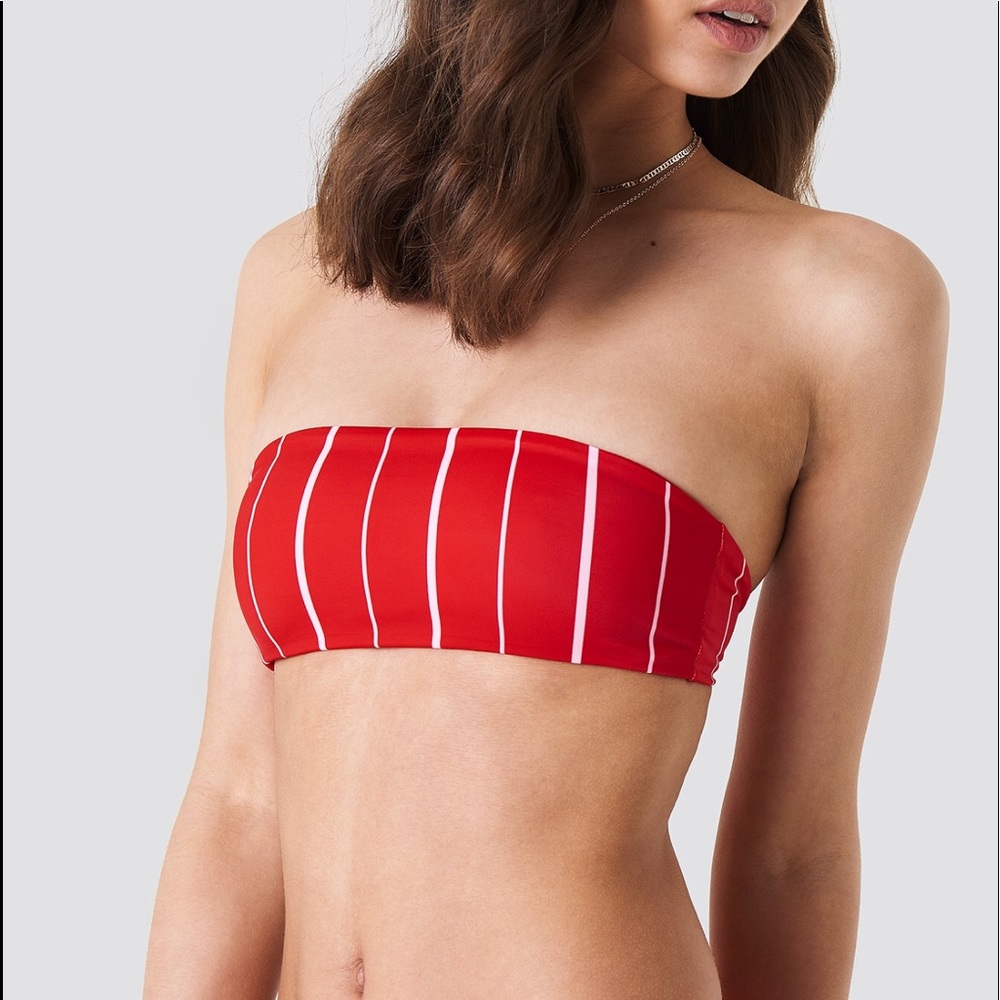 Bandeau bathing suit top